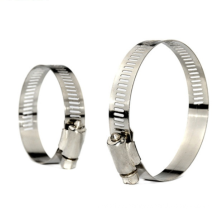 High quality steel band hoop stainless steel hose clamp
